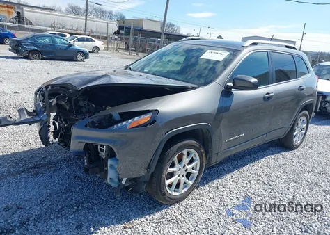 2015 Jeep Cherokee Latitude from USA, damaged, VIN 1C4PJLCB3FW683893